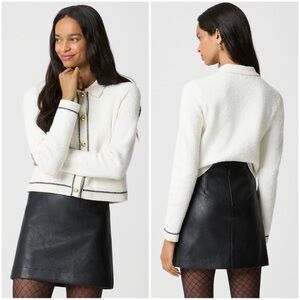 🆕 J. Crew Faux Leather A-Line Mini Skirt
